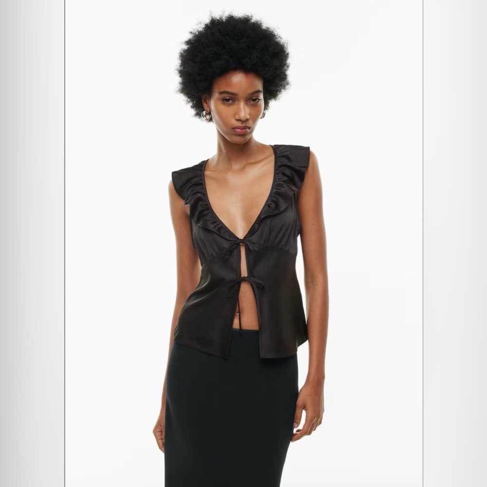 Artizia Wilfred Tonka Silk Blouse - XS